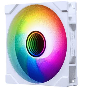 Ventilateur de boitier Phanteks M25 Gen2 Reverse RGB - 14cm (Blanc)