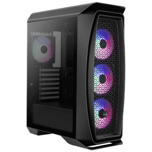 Boitier Moyen Tour ATX AeroCool Aero One Frost RGB avec panneau vitré (Noir)