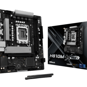 Carte Mère ASRock H810M-X WiFi (Intel LGA 1851) Micro ATX