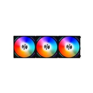 Lot de 3 Ventilateurs de boitier Lian Li Uni Fan AL RGB - 12cm (Noir)
