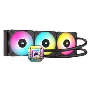 Kit Watercooling AIO Corsair iCue H150i Elite Capellix XT RGB - 360mm (Noir)
