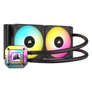 Kit Watercooling AIO Corsair iCue H100i Elite Capellix XT RGB - 240mm (Noir)