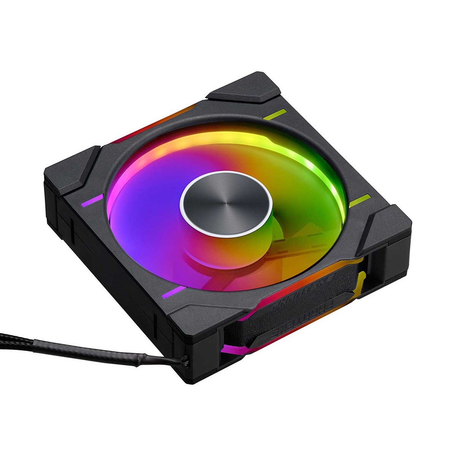 Ventilateur de boitier Phanteks D30 Regular Airflow RGB - 12cm (Noir)