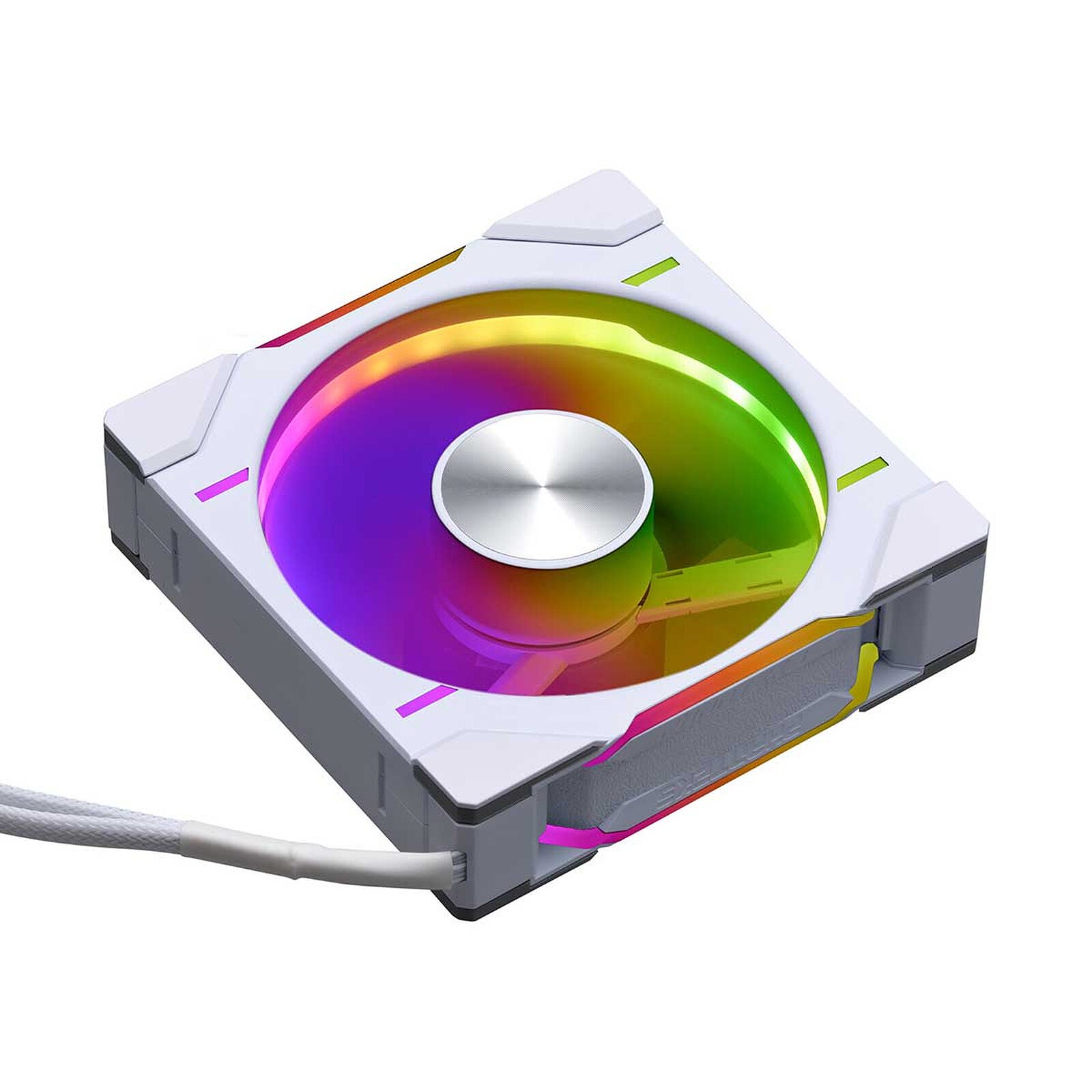 Ventilateur de boitier Phanteks D30 Regular Airflow RGB - 12cm (Blanc)