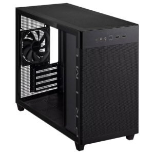Boitier Mini Tour Micro ATX Asus Prime AP201 avec panneau vitré (Noir)