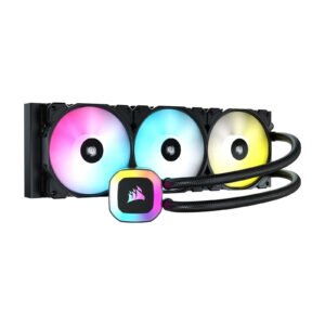 Kit Watercooling AIO Corsair H150 RGB - 360mm (Noir)