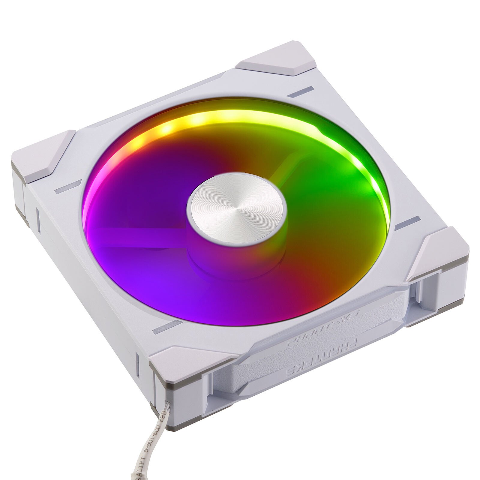 Ventilateur de boitier Phanteks D30 Regular Airflow RGB - 14cm (Blanc)