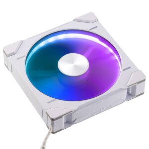 Ventilateur de boitier Phanteks D30 Reverse Airflow RGB - 14cm (Blanc)