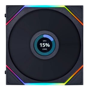 Ventilateur de boitier Lian Li Uni Fan TL LCD Reverse RGB - 14cm (Noir)