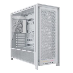 Boitier Moyen Tour E-ATX Corsair Frame 5000D RS avec panneau vitré (Blanc)