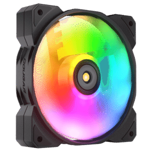 Ventilateur de boitier Cougar Vortex MHP RGB - 12cm (Noir)