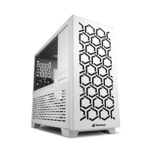 Boitier Mini Tour Micro ATX Sharkoon MS-Y1000 avec panneau vitré (Blanc)