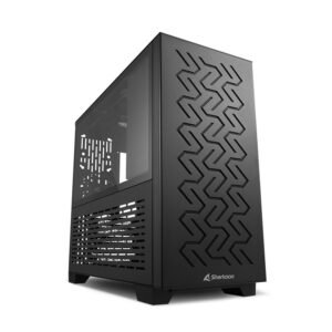 Boitier Mini Tour Micro ATX Sharkoon MS-Z1000 avec panneau vitré (Noir)