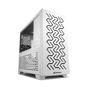 Boitier Mini Tour Micro ATX Sharkoon MS-Z1000 avec panneau vitré (Blanc)
