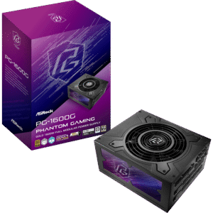 Alimentation ATX ASRock Phantom Gaming - 1600W (Noir)