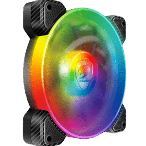 Ventilateur de boitier Cougar Vortex FCB RGB 12cm (Noir)