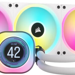 Kit Watercooling AIO Corsair iCue Link H150i RGB - 360mm (Blanc)