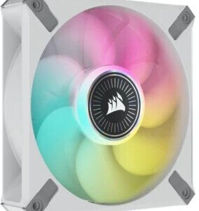 Ventilateur de boitier Corsair ML140 Elite Premium RGB 14cm (Blanc)