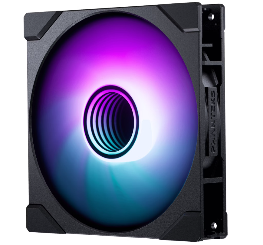 Ventilateur de boitier Phanteks M25 Gen2 RGB - 14cm (Noir)