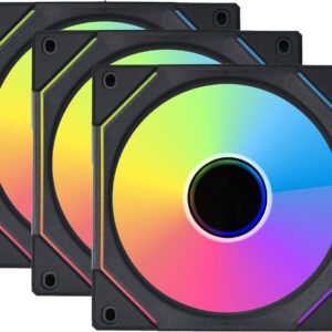 Lot de 3 Ventilateurs de boitier Lian Li Uni Fan SL-Infinity RGB - 12cm (Noir)
