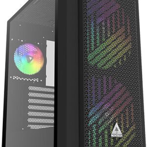Boitier Moyen Tour E-ATX Montech Air X RGB avec panneau vitré (Noir)