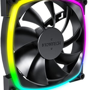Ventilateur de boitier Montech AX120 RGB - 12cm (Noir)