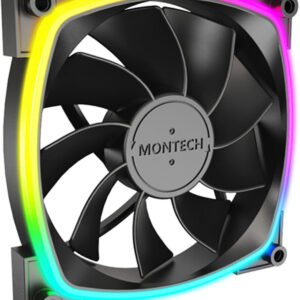 Ventilateur de boitier Montech RX120 RGB - 12cm (Noir)