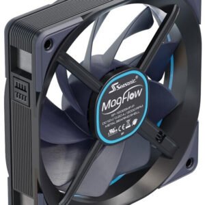 Ventilateur de boitier Seasonic MagFlow - 12cm (Noir)