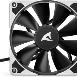 Ventilateur de boitier Sharkoon SilentStorm BW - 12cm (Noir)