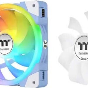 Lot de 3 Ventilateurs de boitier Thermaltake SwaFan EX RGB - 12cm (Bleu)