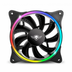 Ventilateur de boitier Spirit of Gamer AirForce Circle RGB - 12cm (Noir)